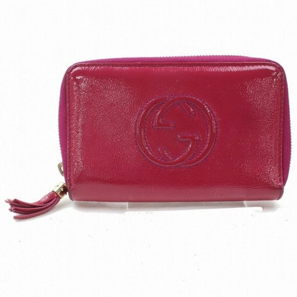 Gucci Handbags - Authentic Gucci Wallet Rose Enamel
